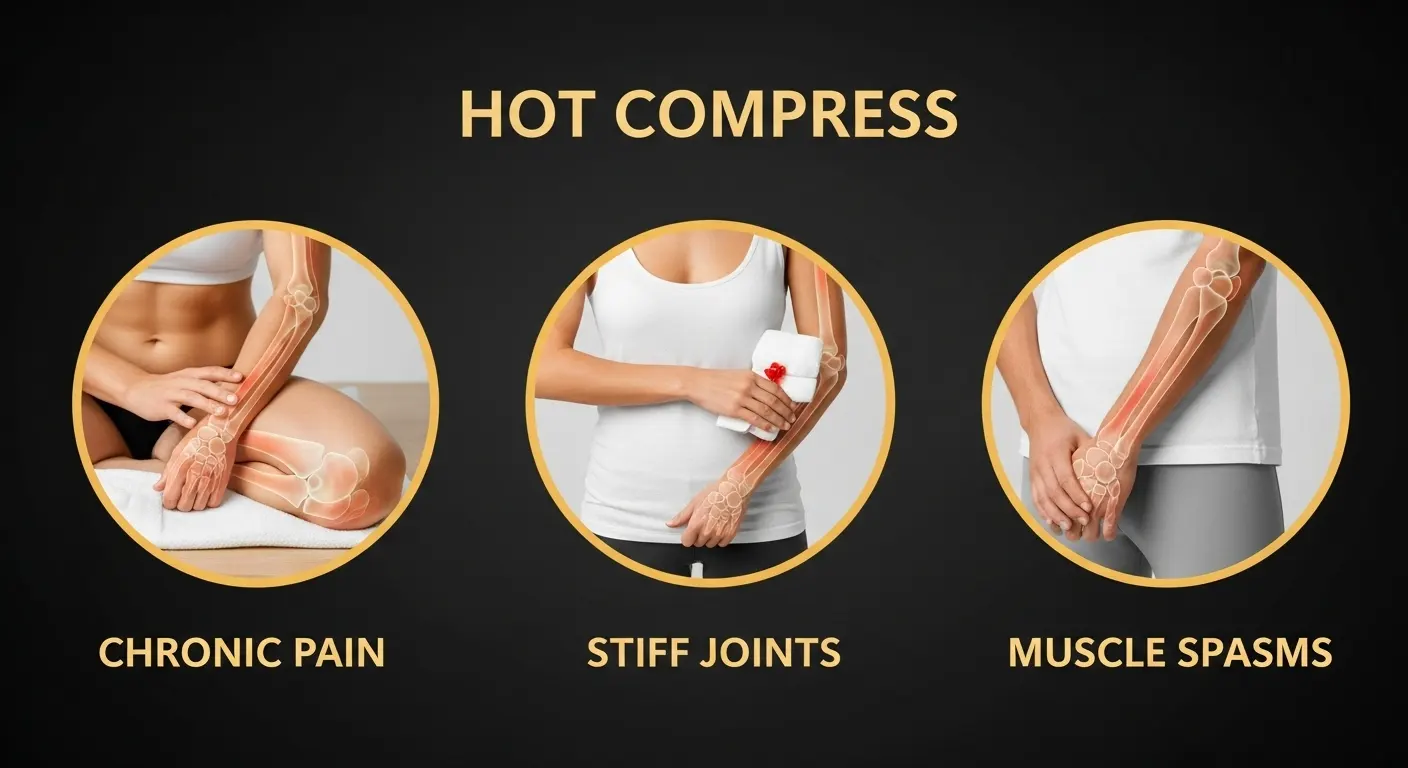 온찜질 vs 냉찜질 상황별 선택 가이드